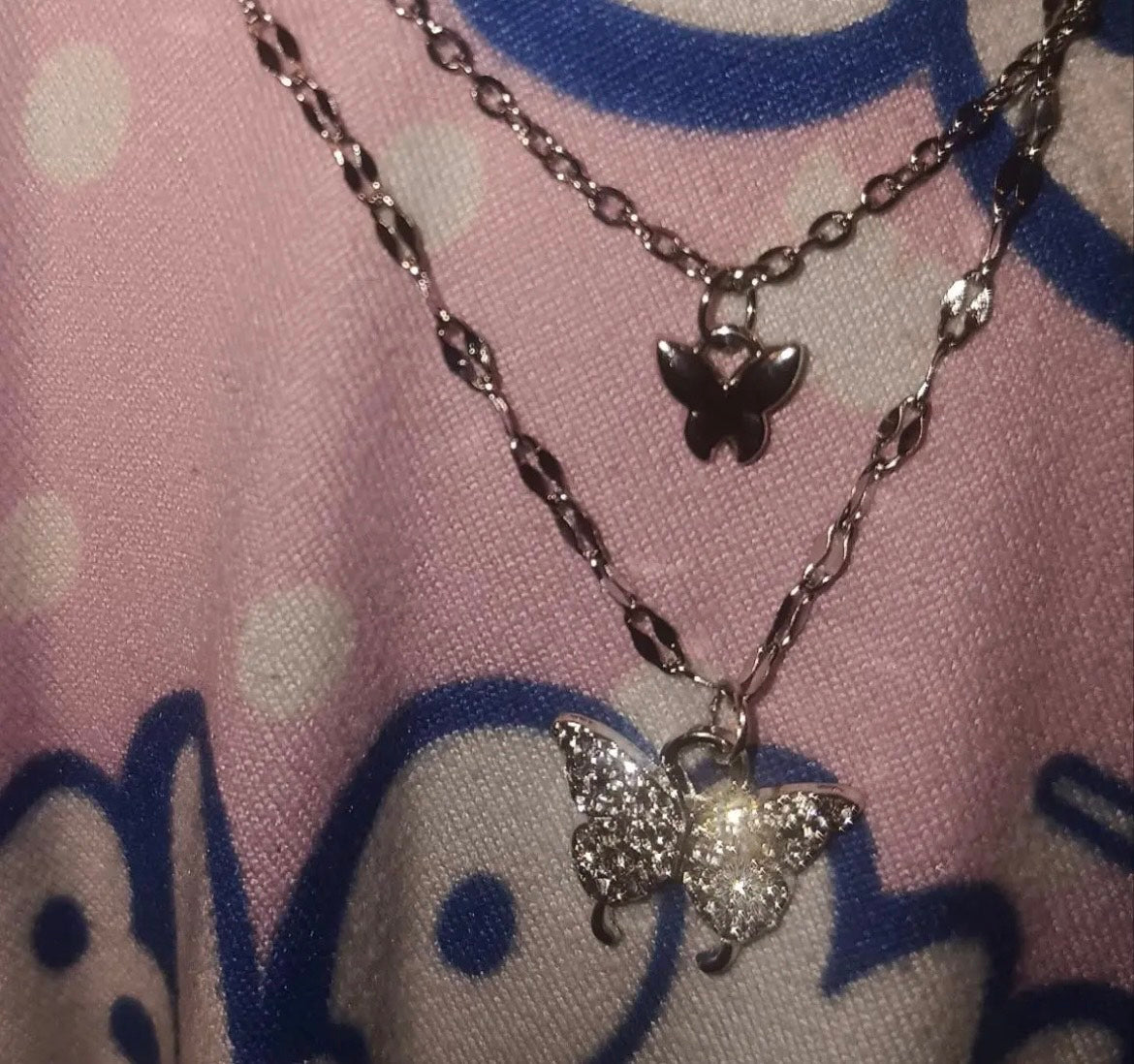 1pc Two Butterflies Pendant