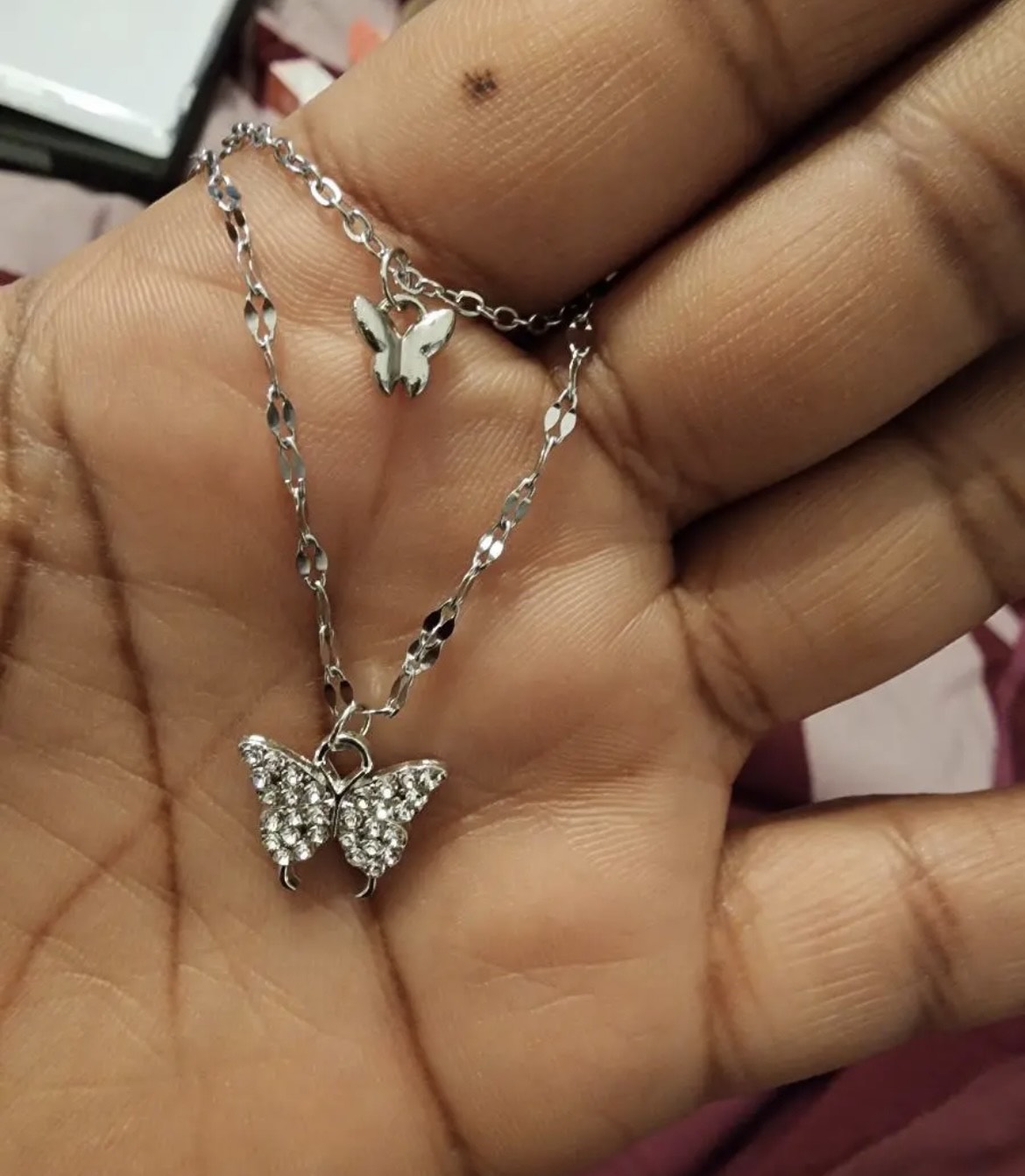 1pc Two Butterflies Pendant
