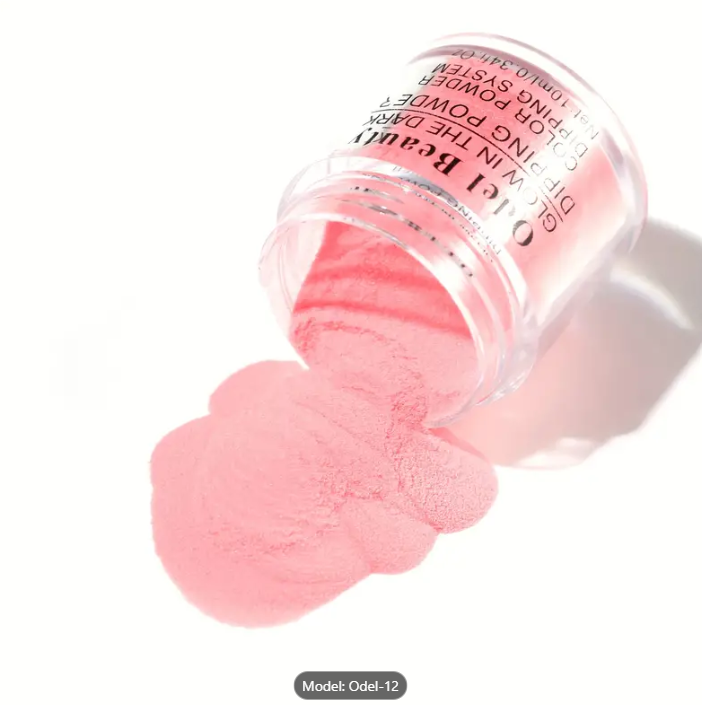 12pcs/Set Luminous Glow-in-the-Dark Dip Powder
