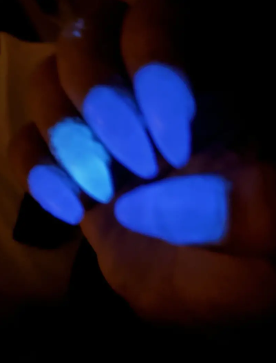 12pcs/Set Luminous Glow-in-the-Dark Dip Powder