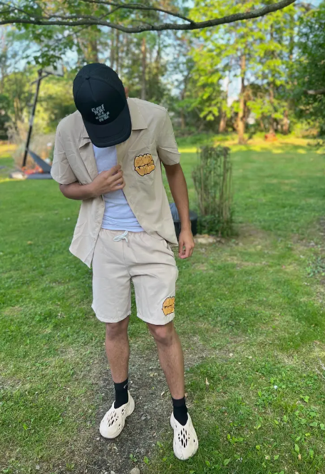 2Pcs Men's Summer Outfit Set