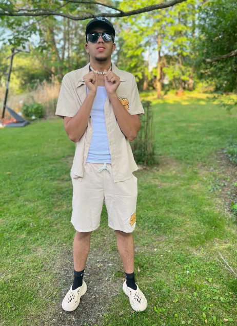 2Pcs Men's Summer Outfit Set