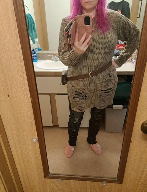 Ripped Sweater
