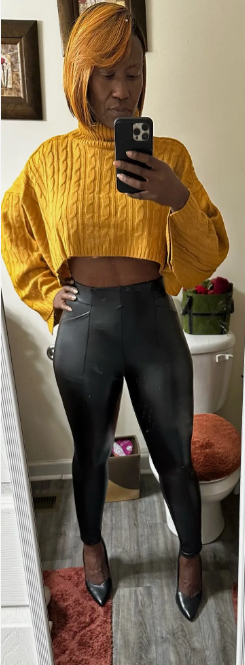 Turtleneck Cropped Sweater