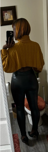 Turtleneck Cropped Sweater