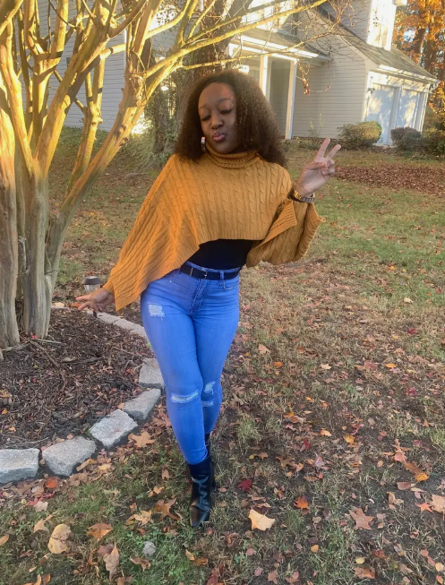 Turtleneck Cropped Sweater
