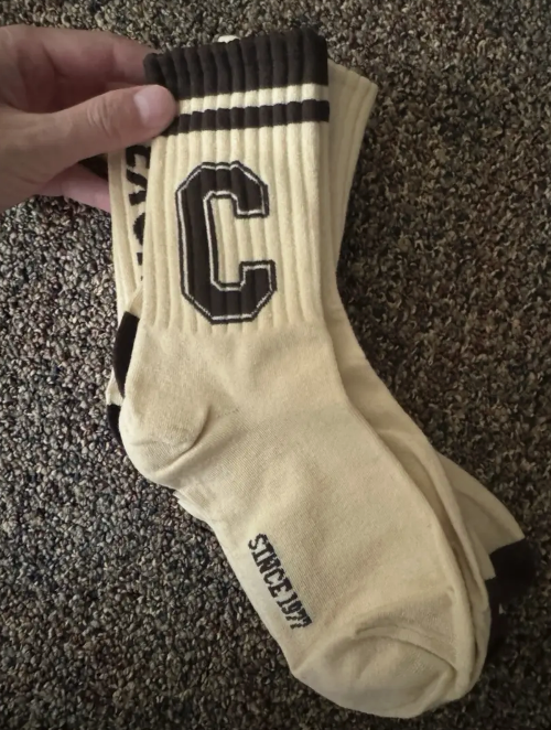 5 Pairs of Premium Men's Crew Socks