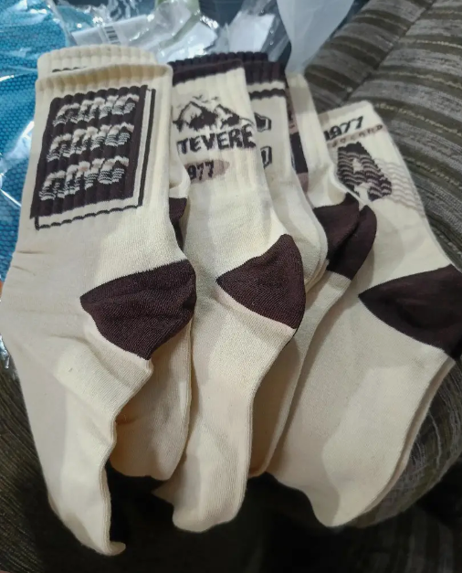 5 Pairs of Premium Men's Crew Socks