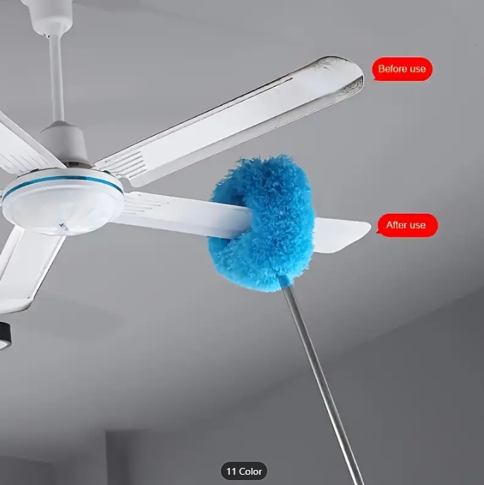 12 Feet Extendable Microfiber Ceiling Fan Duster