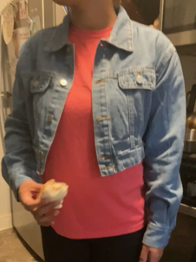 Women's Chic Collared Denim Jacket