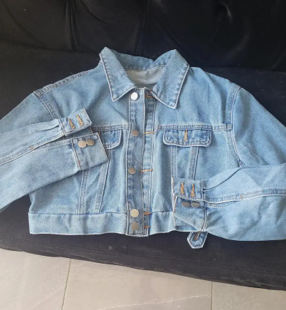 Women's Chic Collared Denim Jacket