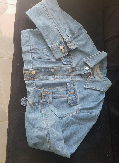Women's Chic Collared Denim Jacket