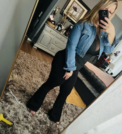 Women's Chic Collared Denim Jacket