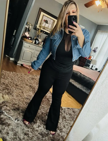 Women's Chic Collared Denim Jacket