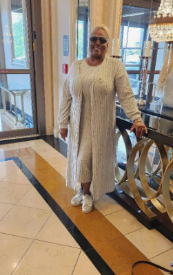 Plus Size Ribbed Chic Two-Piece Set