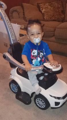 Costway 3-in-1 Toddler Ride-On Push Car Stroller