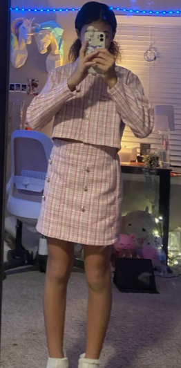2 Pieces Little Girl's Cardigan Set