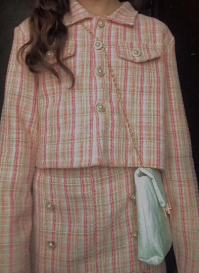2 Pieces Little Girl's Cardigan Set