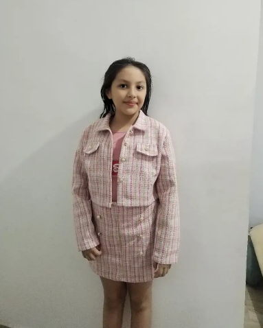 2 Pieces Little Girl's Cardigan Set