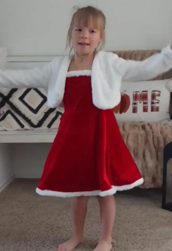 2 Pcs Plush Long Sleeve Cardigan + Cami Dress Set for Girls