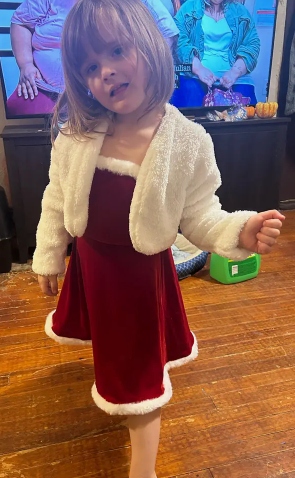 2 Pcs Plush Long Sleeve Cardigan + Cami Dress Set for Girls