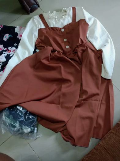 Girls Elegant Long Sleeve Peplum Dress