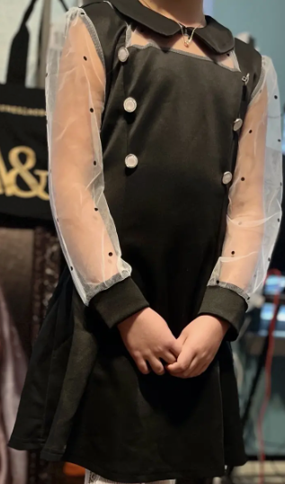 4 Color Midi Length Long Sleeve Summer Dress