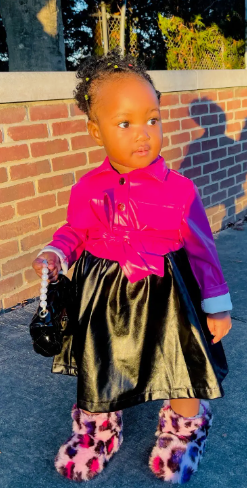 Leather Dress for Girls