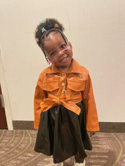 Leather Dress for Girls