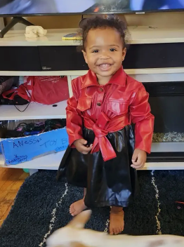Leather Dress for Girls