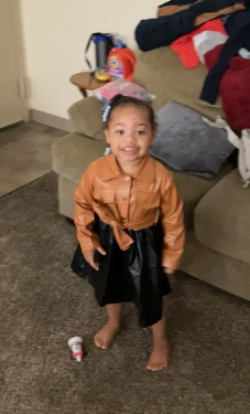 Leather Dress for Girls