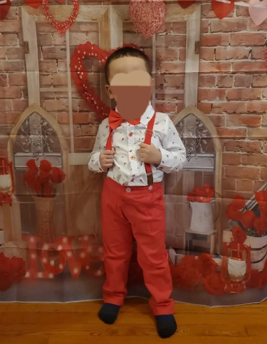 3pcs Adorable Gentleman Outfit Set