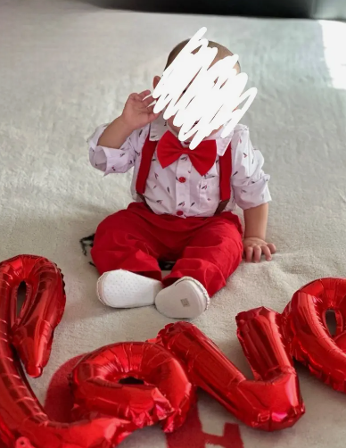 3pcs Adorable Gentleman Outfit Set