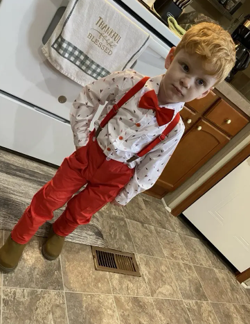 3pcs Adorable Gentleman Outfit Set