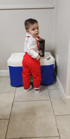3pcs Adorable Gentleman Outfit Set