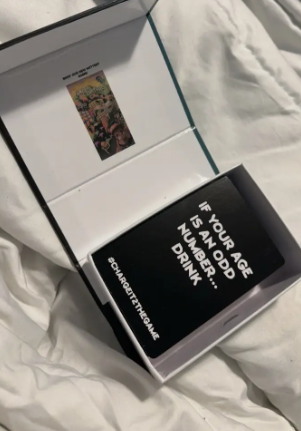 21+ Adults' Favorite Charge it 2 The Game Drinking Cards