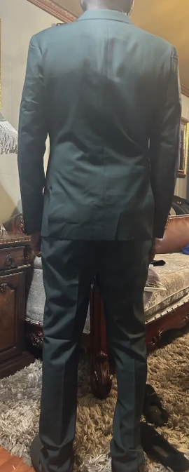 Fashion Tailored Fit Suit Coat