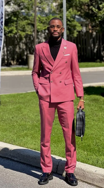 Fashion Tailored Fit Suit Coat