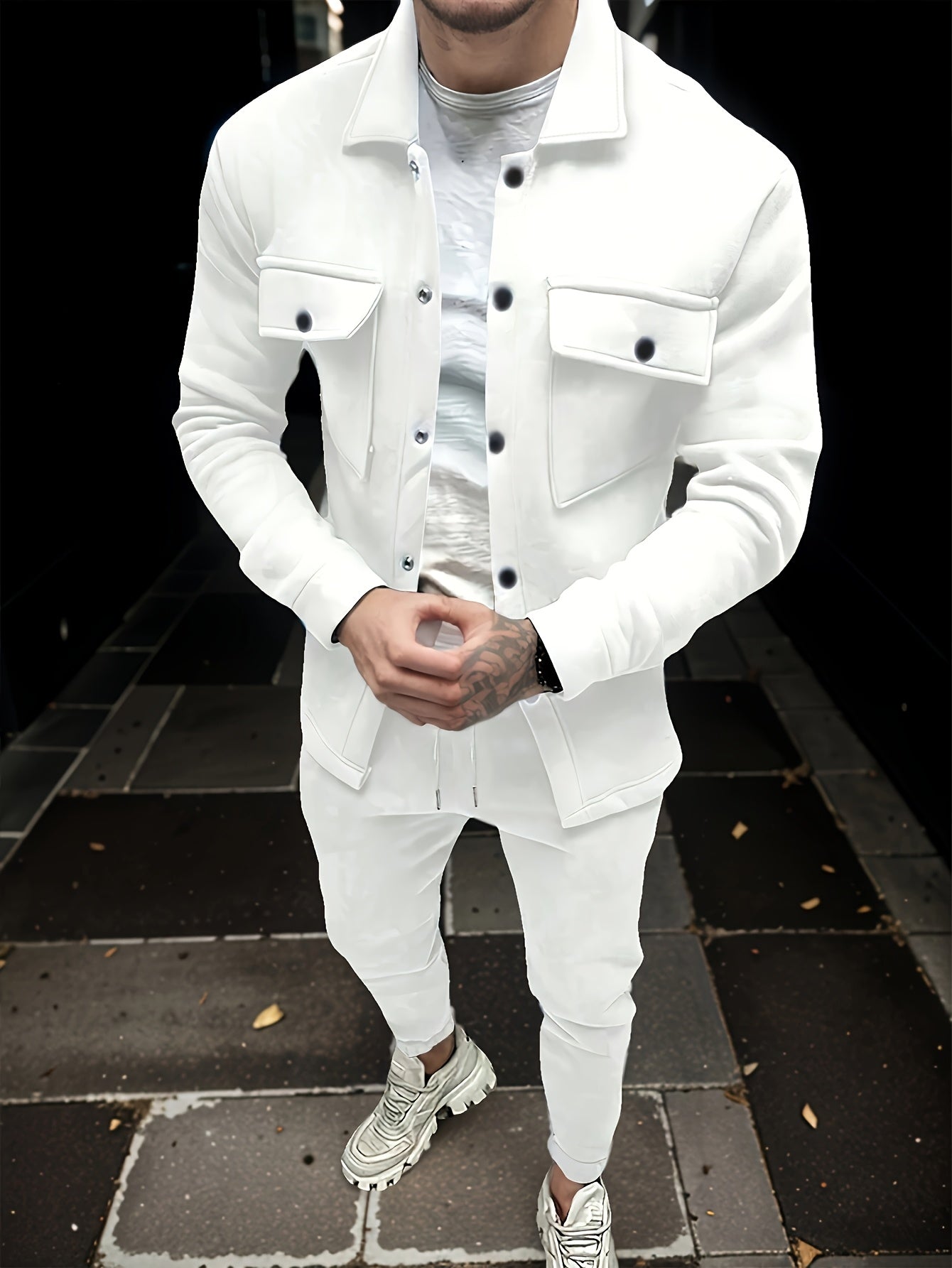 1 set Men Casual Outfit