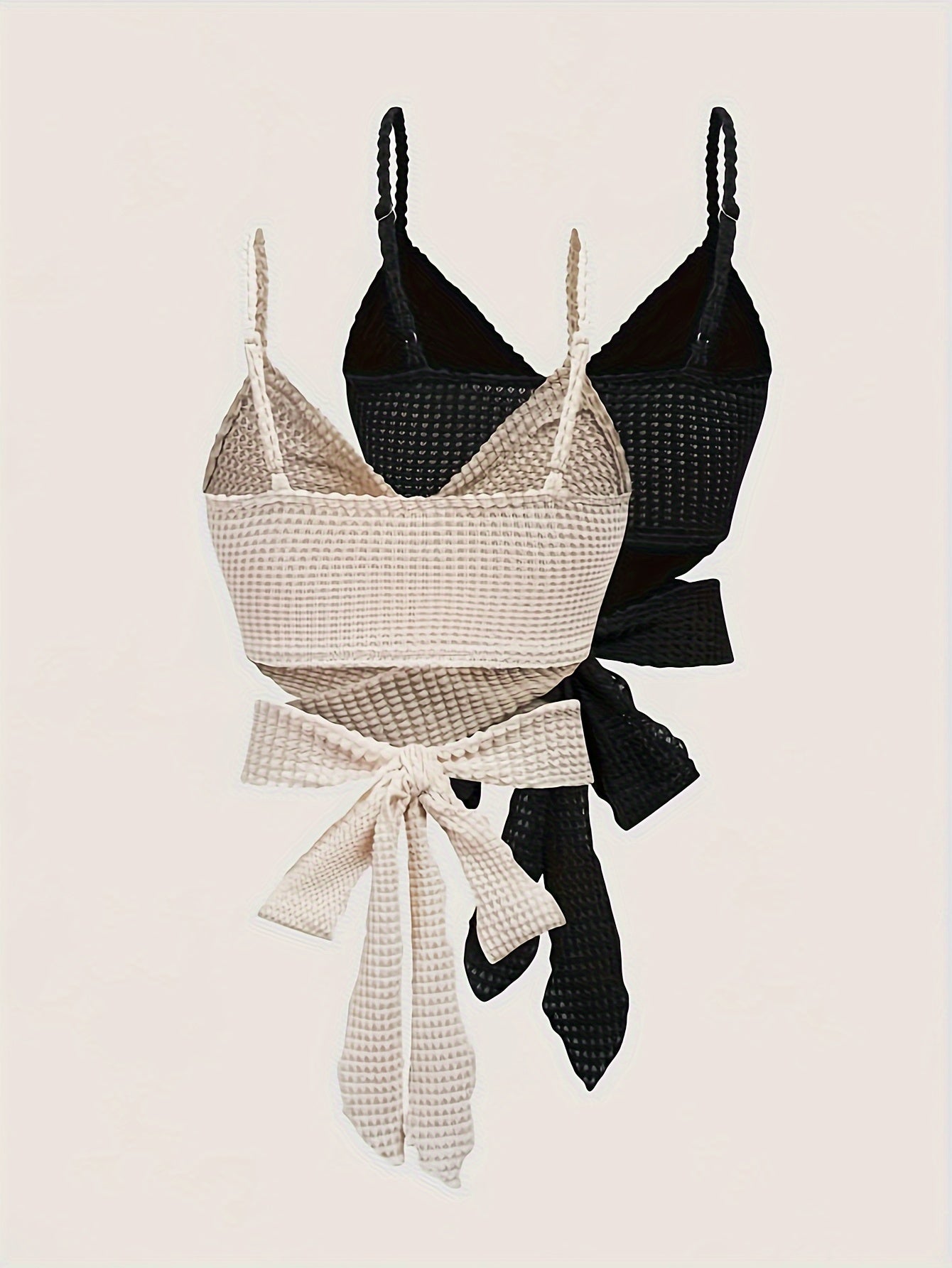2-Pack Solid Cut Out Spaghetti Strap Top