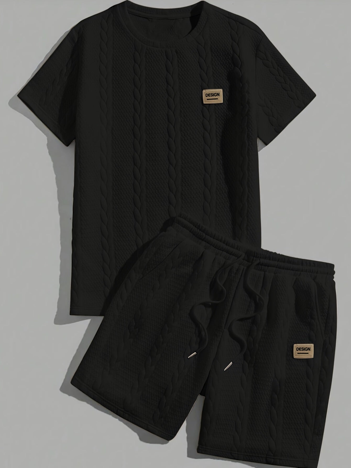 Men's Casual Knit Clothing Set