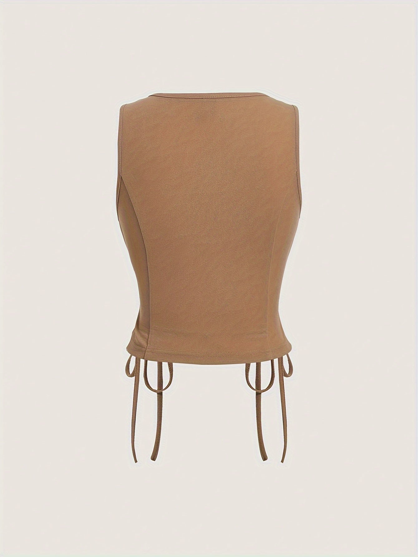Elegant Women's Vest with V-Neck