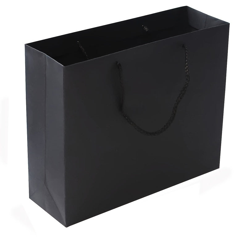 2pcs, Set Black Luxury Magnetic Gift Box With Lid, Ribbon And Gift Bag, Combination 1pc Gift Box Medium Size, 9.4x7x3 Inches, Perfect For Christmas, New Year, Wedding, Birthday, Men's Clothing Packaging Gift Box Fashion Simpl