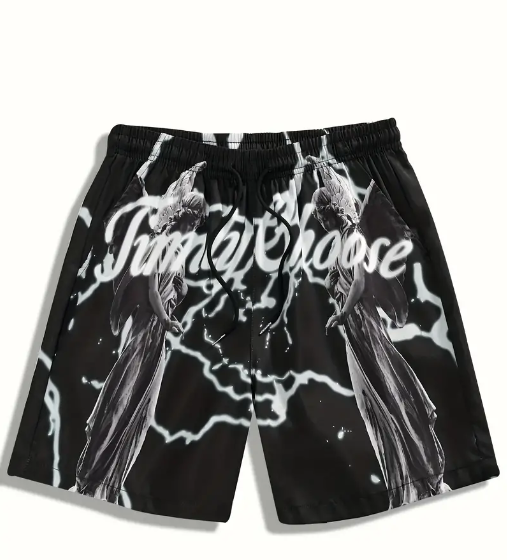 3-Pack Set of Men's Fashion Board Shorts