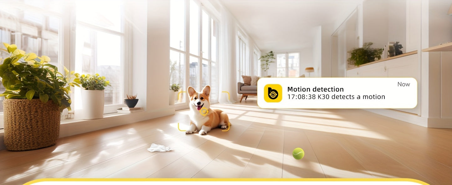 Dual-Band WiFi 2K Camera with Phone App