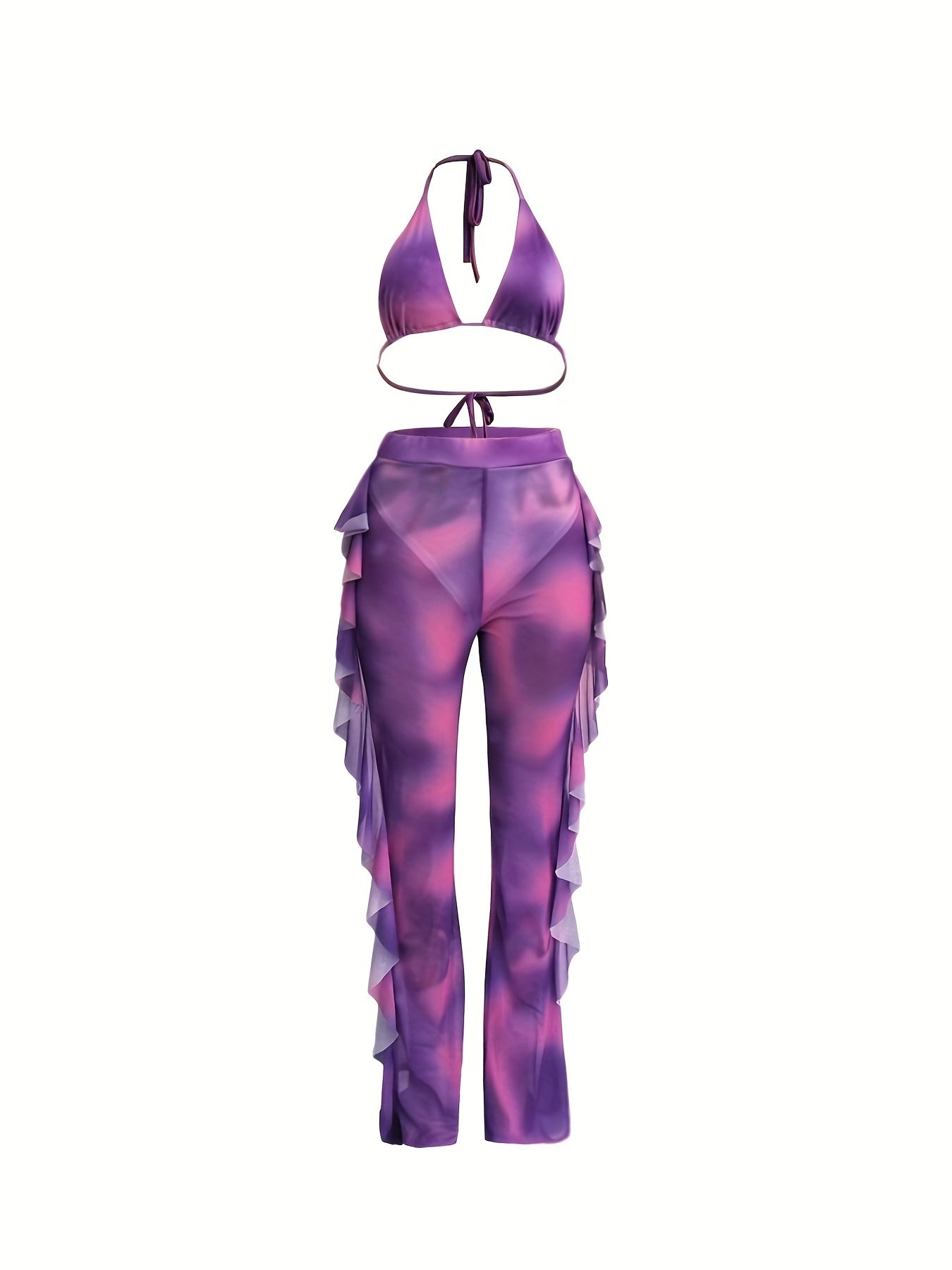 Flirty Tie Dye Two-piece Outfit