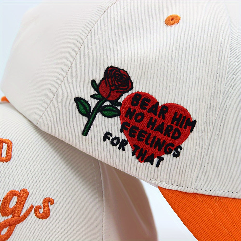 Relaxed Cotton Baseball Cap with Embroidered Logo
