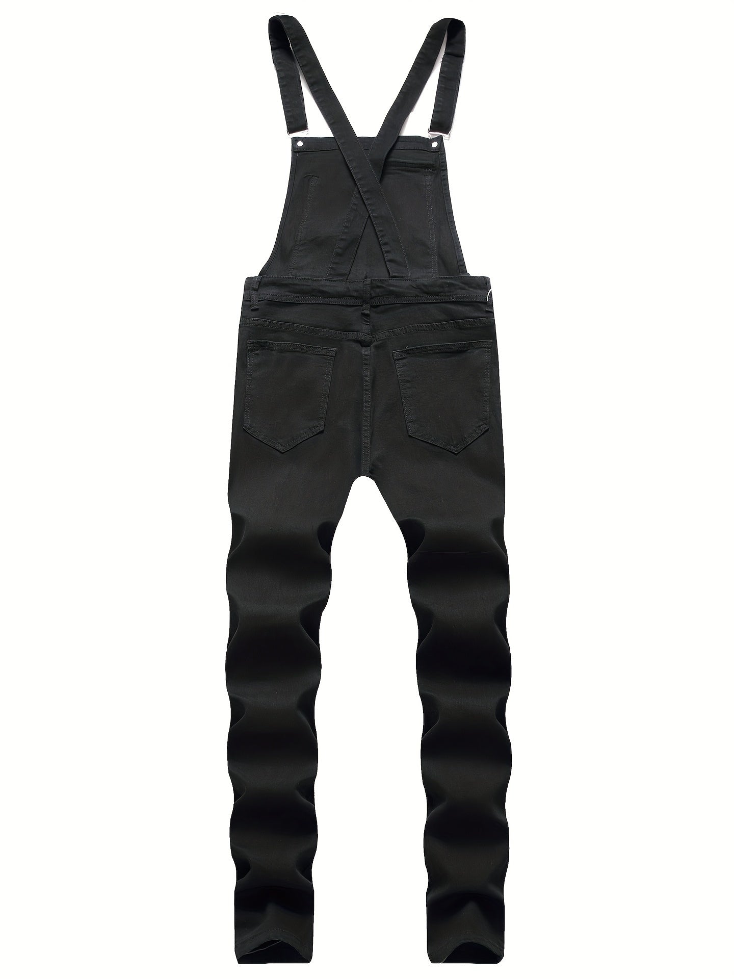 Mens Premium Slim Fit Denim Overalls