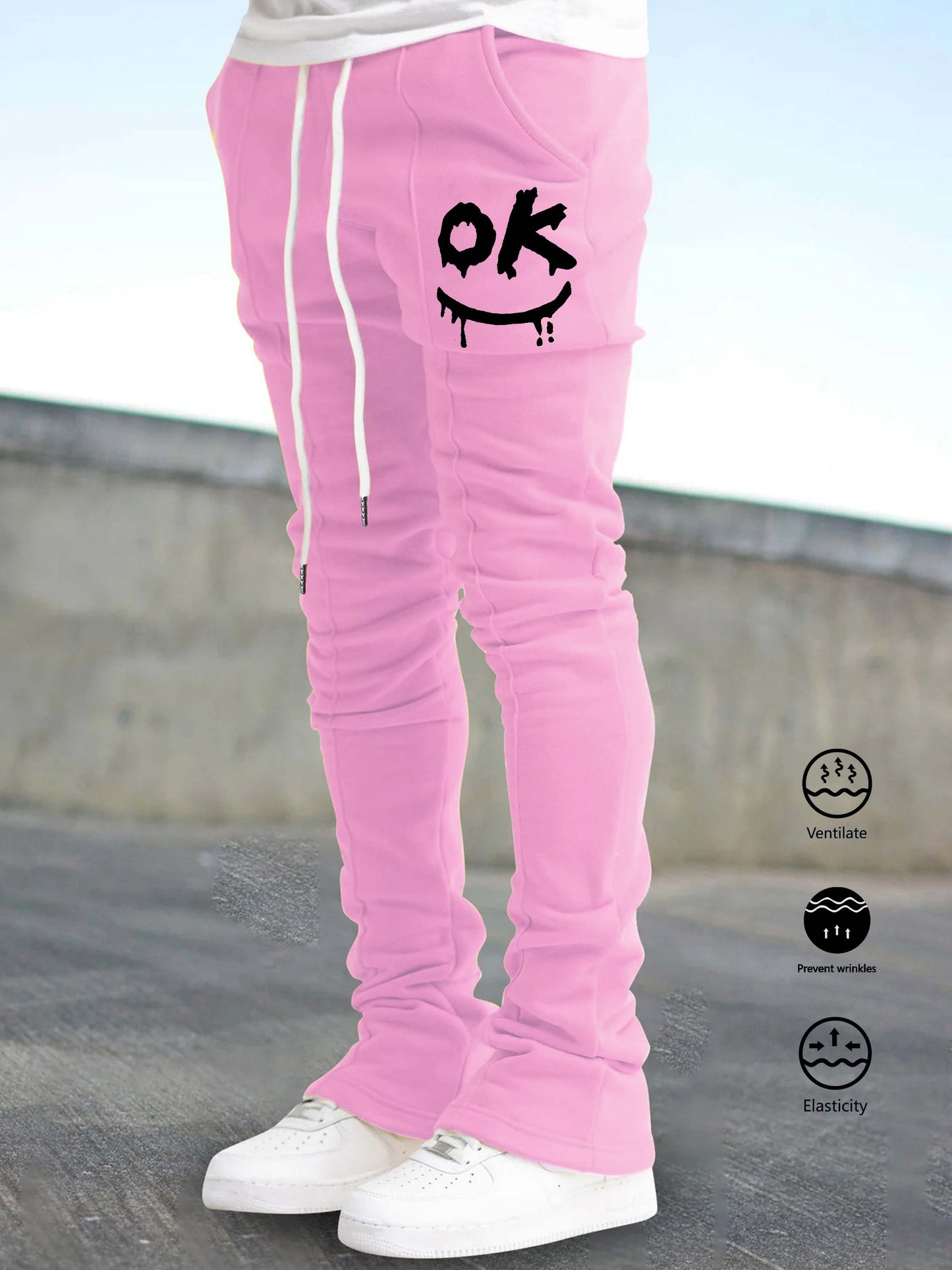 Flared Stretch Joggers