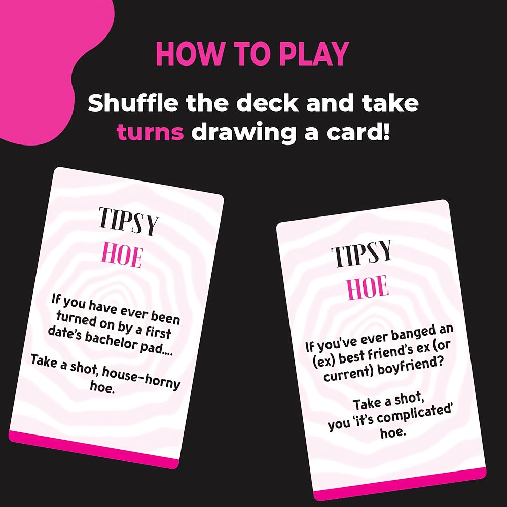 Tipsy Hoe Social Party Card Game for Adults